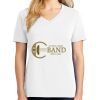 1-DAY RUSH NO MINIMUM Ladies V-Neck Short Sleeve T-Shirt Thumbnail