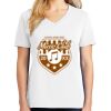 1-DAY RUSH NO MINIMUM Ladies V-Neck Short Sleeve T-Shirt Thumbnail