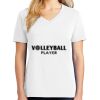 1-DAY RUSH NO MINIMUM Ladies V-Neck Short Sleeve T-Shirt Thumbnail
