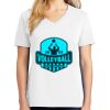 1-DAY RUSH NO MINIMUM Ladies V-Neck Short Sleeve T-Shirt Thumbnail