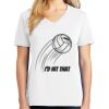 1-DAY RUSH NO MINIMUM Ladies V-Neck Short Sleeve T-Shirt Thumbnail