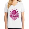 1-DAY RUSH NO MINIMUM Ladies V-Neck Short Sleeve T-Shirt Thumbnail