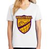 1-DAY RUSH NO MINIMUM Ladies V-Neck Short Sleeve T-Shirt Thumbnail