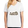 1-DAY RUSH NO MINIMUM Ladies V-Neck Short Sleeve T-Shirt Thumbnail