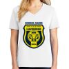 1-DAY RUSH NO MINIMUM Ladies V-Neck Short Sleeve T-Shirt Thumbnail