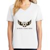 1-DAY RUSH NO MINIMUM Ladies V-Neck Short Sleeve T-Shirt Thumbnail