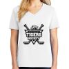 1-DAY RUSH NO MINIMUM Ladies V-Neck Short Sleeve T-Shirt Thumbnail