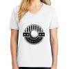 1-DAY RUSH NO MINIMUM Ladies V-Neck Short Sleeve T-Shirt Thumbnail