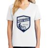 1-DAY RUSH NO MINIMUM Ladies V-Neck Short Sleeve T-Shirt Thumbnail