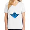 1-DAY RUSH NO MINIMUM Ladies V-Neck Short Sleeve T-Shirt Thumbnail