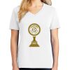 1-DAY RUSH NO MINIMUM Ladies V-Neck Short Sleeve T-Shirt Thumbnail