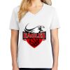 1-DAY RUSH NO MINIMUM Ladies V-Neck Short Sleeve T-Shirt Thumbnail