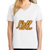 1-DAY RUSH NO MINIMUM Ladies V-Neck Short Sleeve T-Shirt Thumbnail