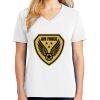 1-DAY RUSH NO MINIMUM Ladies V-Neck Short Sleeve T-Shirt Thumbnail