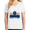 1-DAY RUSH NO MINIMUM Ladies V-Neck Short Sleeve T-Shirt Thumbnail