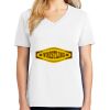 1-DAY RUSH NO MINIMUM Ladies V-Neck Short Sleeve T-Shirt Thumbnail