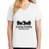 1-DAY RUSH NO MINIMUM Ladies V-Neck Short Sleeve T-Shirt Thumbnail