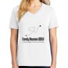 1-DAY RUSH NO MINIMUM Ladies V-Neck Short Sleeve T-Shirt Thumbnail