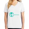 1-DAY RUSH NO MINIMUM Ladies V-Neck Short Sleeve T-Shirt Thumbnail