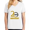 1-DAY RUSH NO MINIMUM Ladies V-Neck Short Sleeve T-Shirt Thumbnail