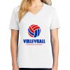 1-DAY RUSH NO MINIMUM Ladies V-Neck Short Sleeve T-Shirt Thumbnail