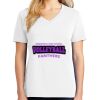 1-DAY RUSH NO MINIMUM Ladies V-Neck Short Sleeve T-Shirt Thumbnail