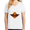 1-DAY RUSH NO MINIMUM Ladies V-Neck Short Sleeve T-Shirt Thumbnail