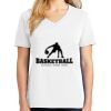 1-DAY RUSH NO MINIMUM Ladies V-Neck Short Sleeve T-Shirt Thumbnail