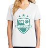 1-DAY RUSH NO MINIMUM Ladies V-Neck Short Sleeve T-Shirt Thumbnail