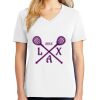 1-DAY RUSH NO MINIMUM Ladies V-Neck Short Sleeve T-Shirt Thumbnail