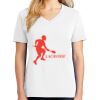 1-DAY RUSH NO MINIMUM Ladies V-Neck Short Sleeve T-Shirt Thumbnail