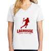 1-DAY RUSH NO MINIMUM Ladies V-Neck Short Sleeve T-Shirt Thumbnail