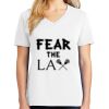 1-DAY RUSH NO MINIMUM Ladies V-Neck Short Sleeve T-Shirt Thumbnail