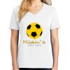 1-DAY RUSH NO MINIMUM Ladies V-Neck Short Sleeve T-Shirt Thumbnail