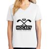 1-DAY RUSH NO MINIMUM Ladies V-Neck Short Sleeve T-Shirt Thumbnail