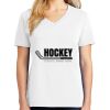 1-DAY RUSH NO MINIMUM Ladies V-Neck Short Sleeve T-Shirt Thumbnail