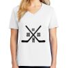 1-DAY RUSH NO MINIMUM Ladies V-Neck Short Sleeve T-Shirt Thumbnail