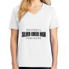 1-DAY RUSH NO MINIMUM Ladies V-Neck Short Sleeve T-Shirt Thumbnail