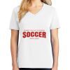 1-DAY RUSH NO MINIMUM Ladies V-Neck Short Sleeve T-Shirt Thumbnail