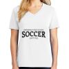 1-DAY RUSH NO MINIMUM Ladies V-Neck Short Sleeve T-Shirt Thumbnail