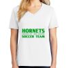 1-DAY RUSH NO MINIMUM Ladies V-Neck Short Sleeve T-Shirt Thumbnail