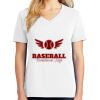 1-DAY RUSH NO MINIMUM Ladies V-Neck Short Sleeve T-Shirt Thumbnail