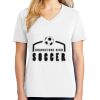 1-DAY RUSH NO MINIMUM Ladies V-Neck Short Sleeve T-Shirt Thumbnail