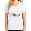 1-DAY RUSH NO MINIMUM Ladies V-Neck Short Sleeve T-Shirt Thumbnail