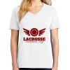1-DAY RUSH NO MINIMUM Ladies V-Neck Short Sleeve T-Shirt Thumbnail