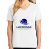 1-DAY RUSH NO MINIMUM Ladies V-Neck Short Sleeve T-Shirt Thumbnail