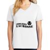 1-DAY RUSH NO MINIMUM Ladies V-Neck Short Sleeve T-Shirt Thumbnail