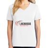 1-DAY RUSH NO MINIMUM Ladies V-Neck Short Sleeve T-Shirt Thumbnail