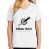 1-DAY RUSH NO MINIMUM Ladies V-Neck Short Sleeve T-Shirt Thumbnail
