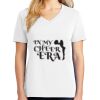 1-DAY RUSH NO MINIMUM Ladies V-Neck Short Sleeve T-Shirt Thumbnail